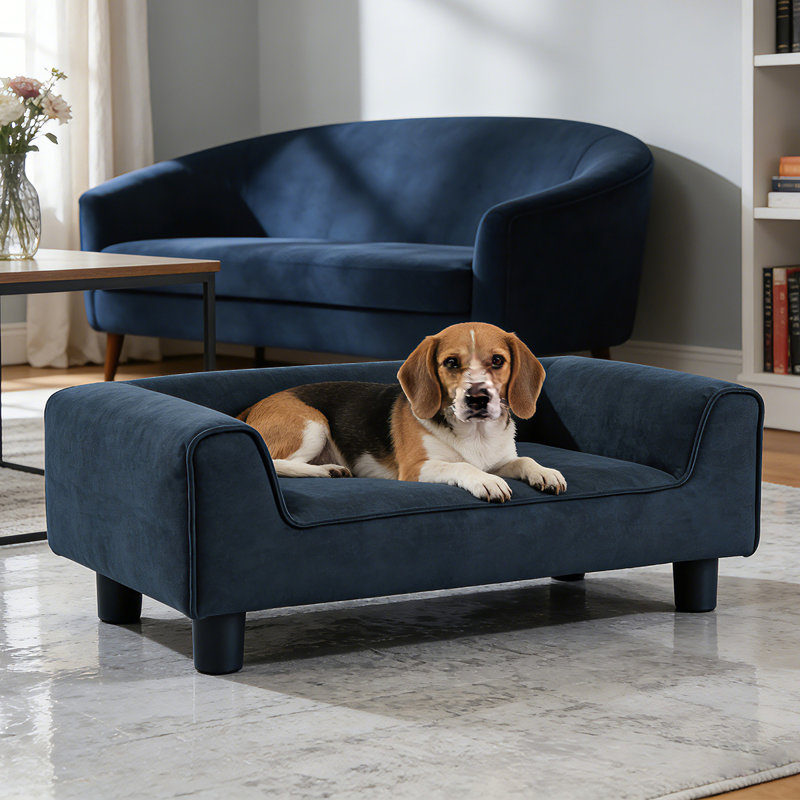 Tucker Murphy Pet™ Easy-Clean Pet Sofa And Dog Bed, Tool-Free Snap